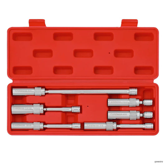 6PCS 3/8-Inch Drive Magnetic Swivel Spark Plug Socket Set