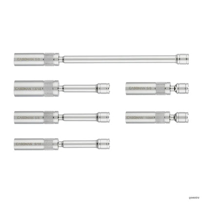 6PCS 3/8-Inch Drive Magnetic Swivel Spark Plug Socket Set